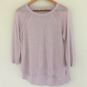 Lavender LOFT Everyday Sweater